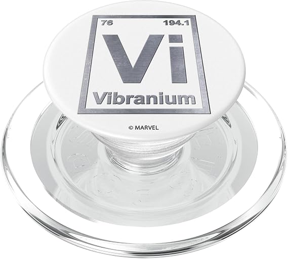 Marvel Periodic Element Vibranium Metal PopSockets Standard PopGrip