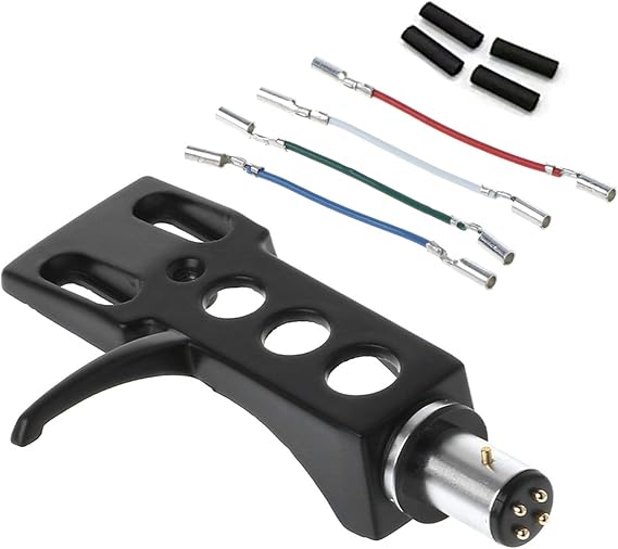 Universal Phono Stylus Cartridge Rack Turntable Head Shell Record Player Phono Accessories and Leads