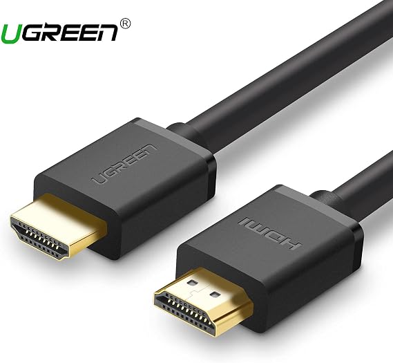 Ugreen UHD 4K High Speed Ethernet and HDMI Cable, Black, 3 Meters
