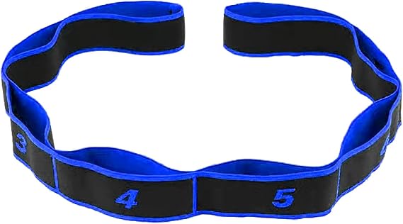 Stretch Strap Resistance Band Elastic Stretching With 8 Looped Fitness For Physical Therapies Pilates Ballet Fitness Elastic Yoga Stretch Resistance For Pilates Dance