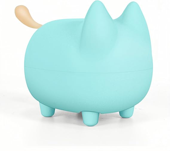 Small Bluetooth Speaker, Cute Cat Mini Wireless Speakers with Loud Stereo Sound, Built-in Mic, Super Bass, Dual Pairing,40H Playtime,Portable Speaker for Home, Xmas Gift (Green)