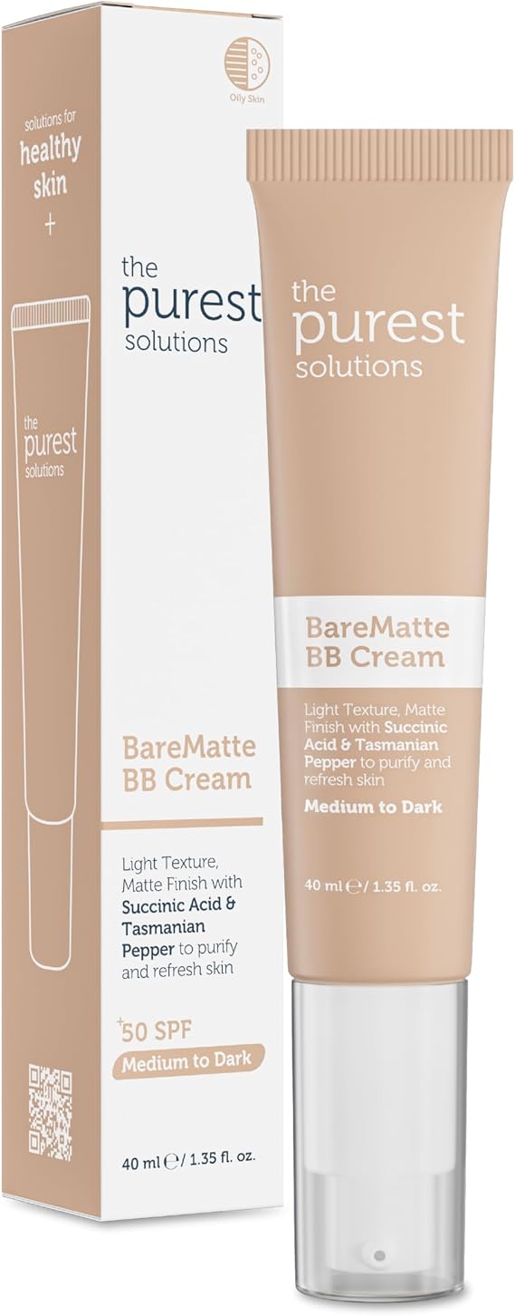 The Purest Solutions BB Cream Bare Matte 40 ml Medium to Dark