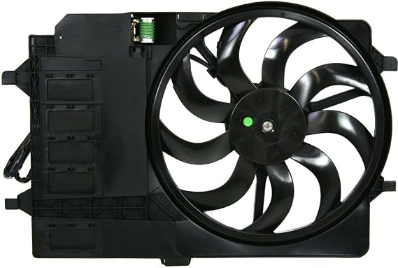 Radiator Cooling Fan Assembly for Mini Cooper Base/S 2003-2008 9599712 FA70300