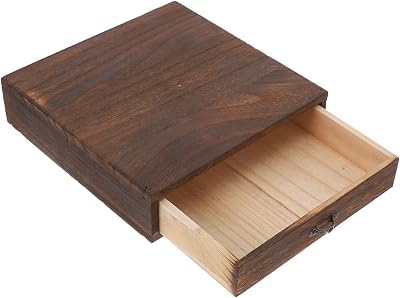 OUNONA Wooden Desk Organizers Desktop Storage Drawer Desk Organizer Drawers Desktop