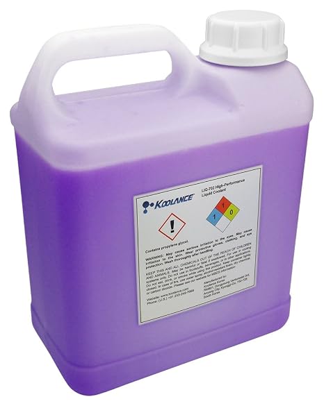 LIQ-702PR-05L 702 Liquid Coolant, High-Performance, UV Purple, 5000ml (169 fl oz)