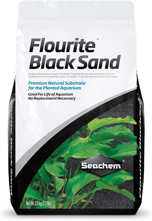 Seachem Flourite Black Sand 3.5 kg / 7.7 lbs