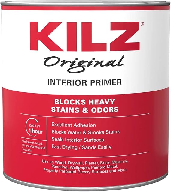 KILZ Original Primer, Interior, 1 Quart