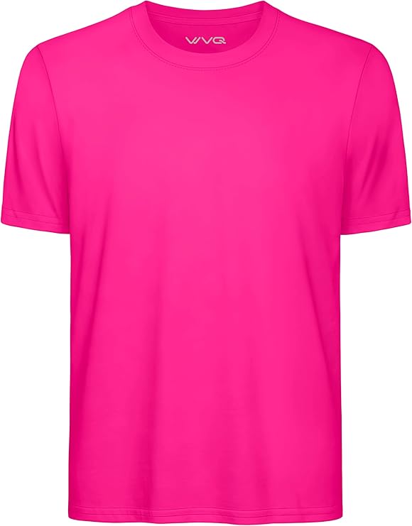 Neon Shirts for Boys Girls UPF 50+ Dry Fit Swim Shirt Kids Rash Guard Athletic T-Shirts for Boys Girls Sports Undershirt