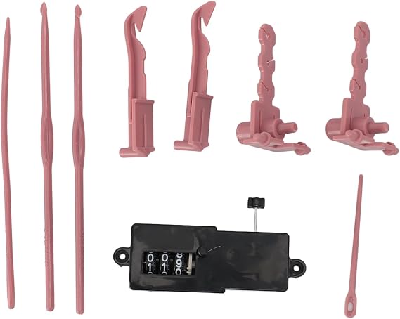 Accessories Increase Speed, Lightweight Adapter Set for Sentro, Knitting Tensioner Drill Attachment and Knit Hook Kit (9cs Set)