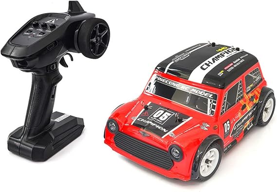 High Speed RC Cars 1:16 Remote Control Monster Truck 4WD All Terrain Off-Road RTR Hobby Cars with LED Lights&Extra Drift Tires for Intermediate Hobbyist