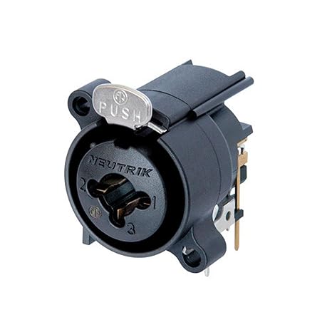 Neutrik NCJ6FA-H 3-Pole XLR Female Receptacle with 1/4 Stereo Jack