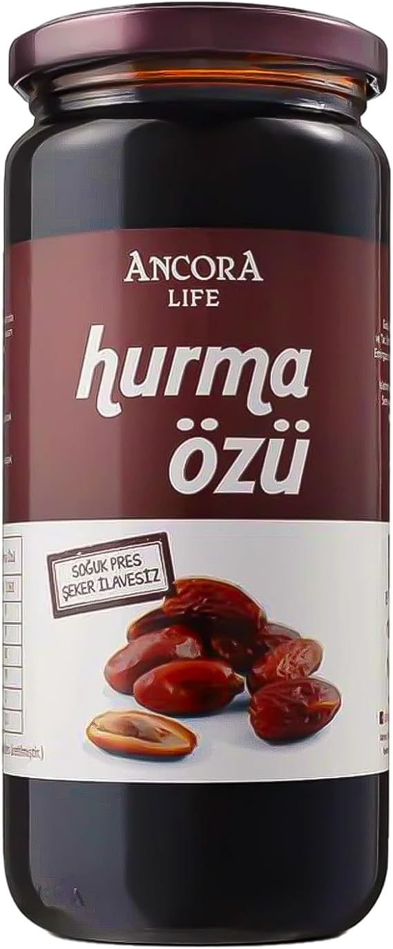 Hurma Özü Şeker İlavesiz Soğuk Sıkım (640 Gr, Hurma Özü)