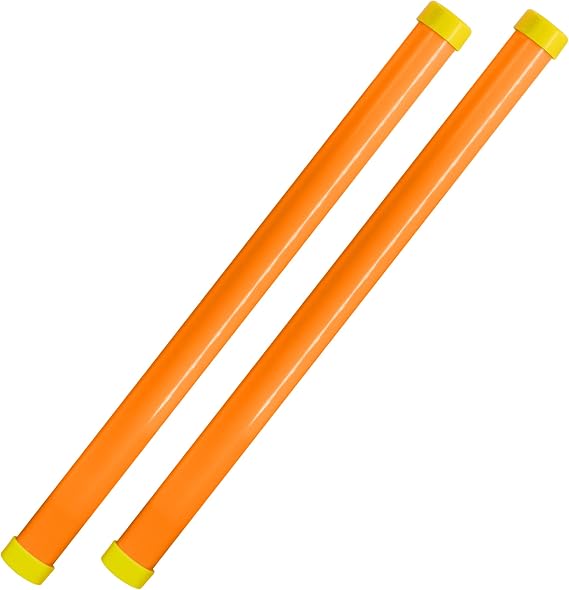Novelty Place 16" Groan Tube Noise Makers 2 Pack - Funny Party Noisemaker for Kids and Adults - Party Favor Sound Tubes Toys - Orange