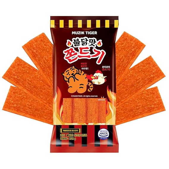 Korean Buldak Hot Chicken Flavor Jjondigi Spicy Jjondgi 128g