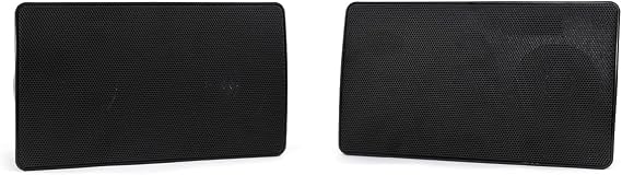 Pure Resonance Audio S5 4.5" 70V or 8ohm Indoor/Outdoor Surface Mount Loudspeakers (2 Speakers, Black)