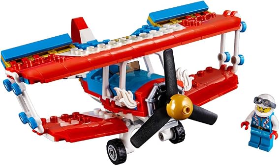 LEGO Creator 3in1 Daredevil Stunt Plane 31076 Building Kit (200 Piece)