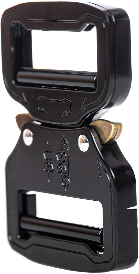 Dual Adjustable No-Sew Tactical Belt Buckle