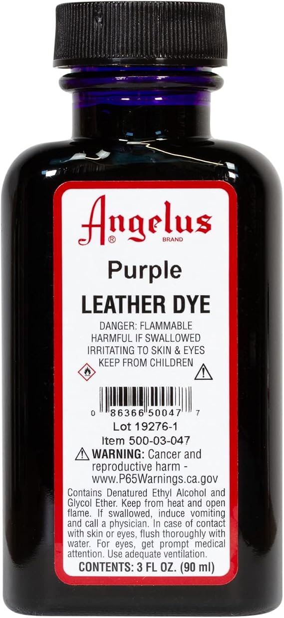 Angelus Leather Dye 3 Oz. Purple