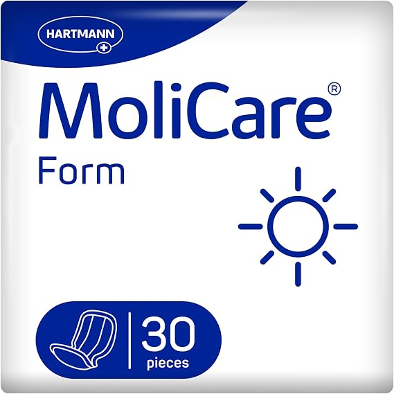 MoliCare Form Day Unisex Large Incontinence Pads, 30 Pack