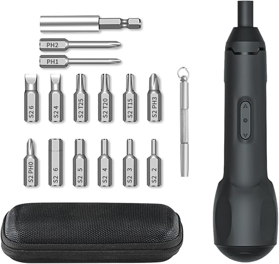 Comprehensive Cordless Electric Screwdriver Set USB Rechargeable Screwdriver for Remote Models General Repair Hand Tool USB Power Tool