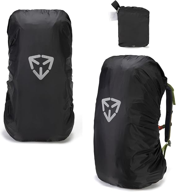Waterproof backpack rain cover, outdoor backpack pack covers 30L-70L backpack (XXL)