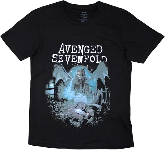 Avenged Sevenfold Men's Recurring Nightmare T-Shirt Black