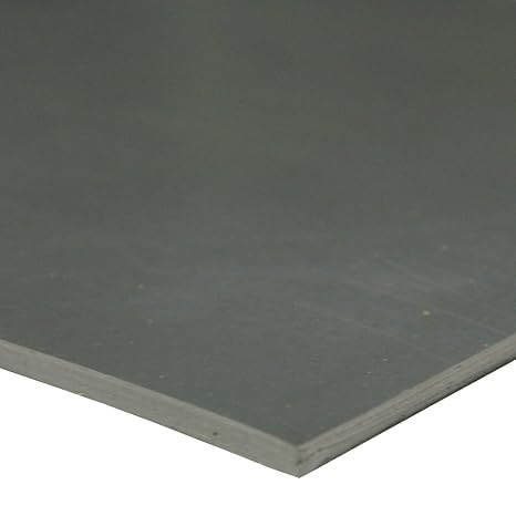 Small Parts 35-016-250-036-060 SBR (Styrene Butadiene Rubber) Sheet, 0.25" Thick, 36" Width, 60" Length, Gray