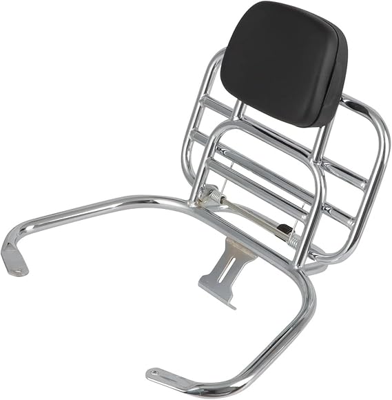 Motorcycle Rear Backrest For Vespa GTS 300 GTV 300 2012-2024 Rear Luggage Rack Folding Shelves Backrest Rear Back Pad Luggage Rack Motorcycle