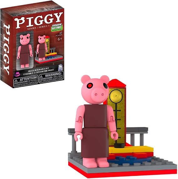 PIGGY - Figure Buildable Set Building Brick Set Series 1 - Includes DLC