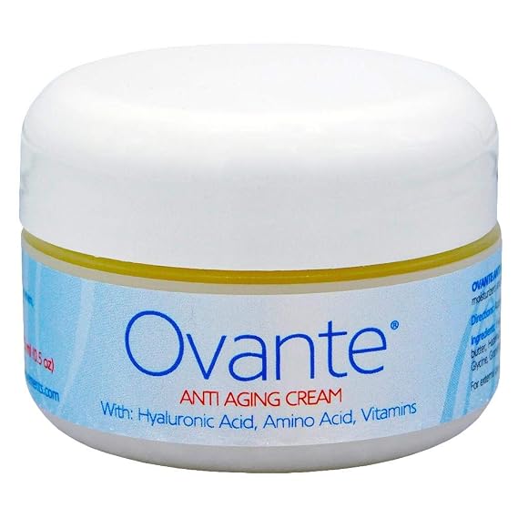 Anti Aging Cream with Hyaluronic Acid, Amino Acids and Vitamins - 0.5 oz