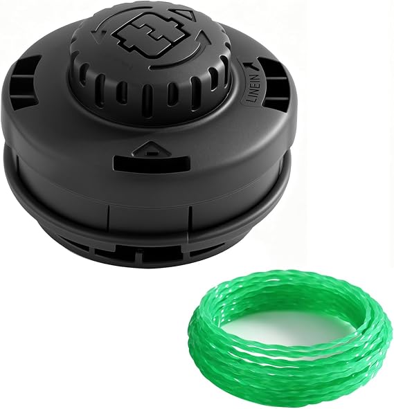 THTEN ST40B04 T-Type String Trimmer Head Compatible with Greenworks 40V ST40B213 60V STBA60B412 ST60B02 ST60B212 MTCK60B410 80V STB301 MOBLST80B220 MTB60L410 Weed Edger with 0.080" Bump Feed line