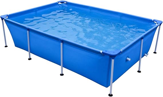 Avenli Rectangular Removable Swimming Pool 258 x 179 x 55 cm