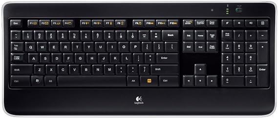 Logitech Wireless Illuminated Keyboard K800