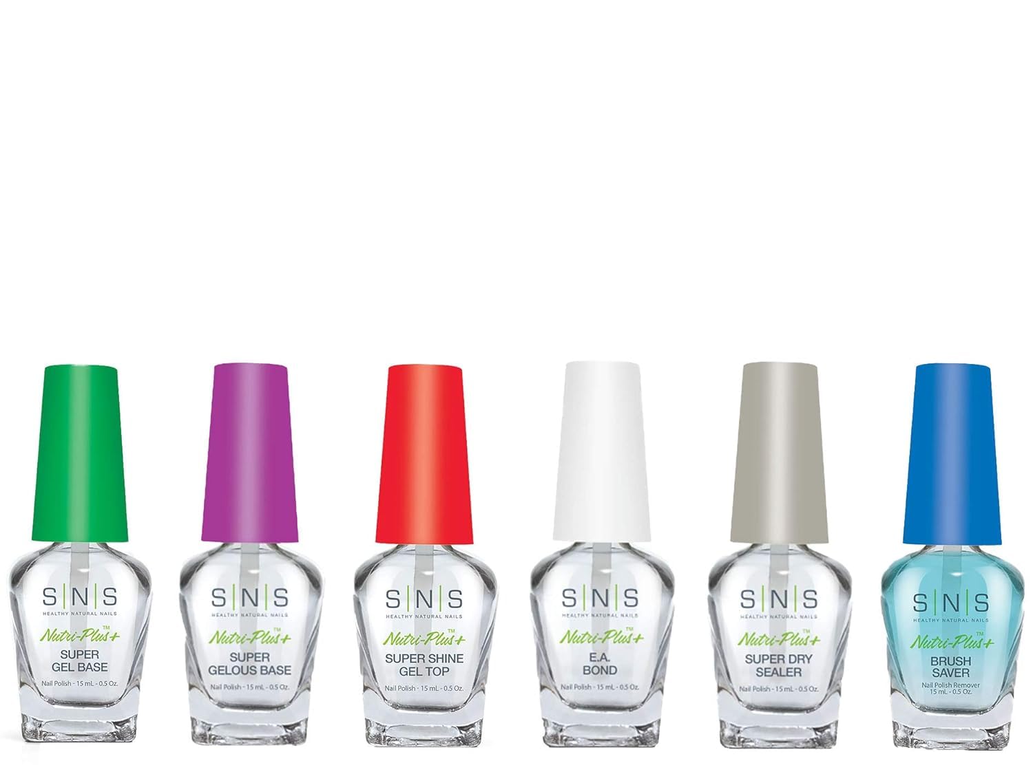The SNS Specially Formulated Primer for Nail Dip Powder, EA Bond - Improves adhesion of Dip Powder Manicures for Oily Nail Beds - Dip Nail Polish - Low-Odor & No UV Lamp Required - 0.5 fl. oz.