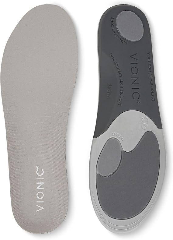 Vionic Active Unisex Orthotic Insole | Extra Extra Large | VIO Motion Technology | Contoured Arch Support | Shock-Absorbing Cushioning | Plantar Fasciitis & Heel Pain Relief