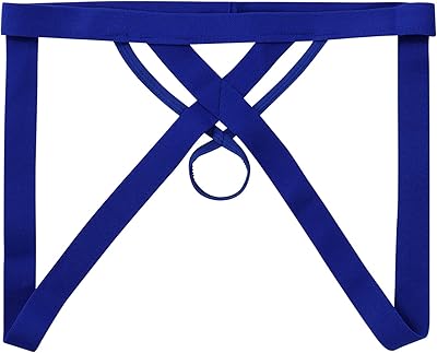 FGHSFRT Mens Jockstrap Lingerie Elastic Suspensory Stretchy Bikini Briefs T-Back Thongs Underwear