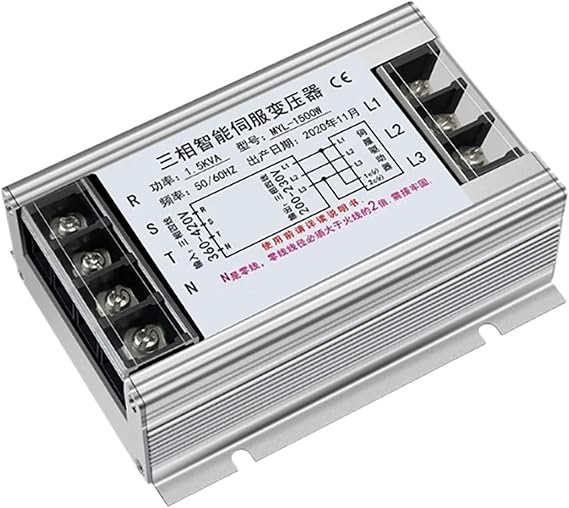 MYL-1500W Three-Phase Intelligent Electronic servo Isolation Transformer 1.5KVA 380 Transformer 220