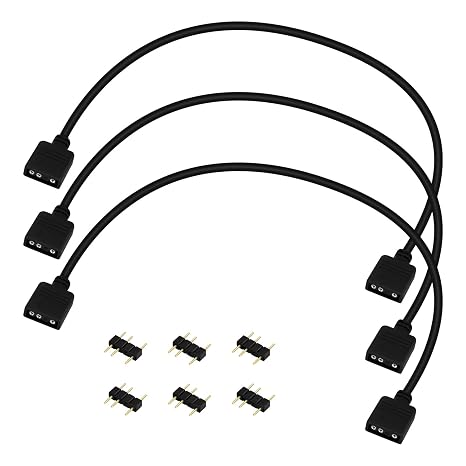 3 Pcs ARGB Extension Cable (11.8in)