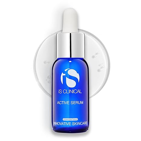 iS CLINICAL Active Serum - Helps visibly even skin tone, Excellent for acne-prone skin, Anti-Aging, Face Serum