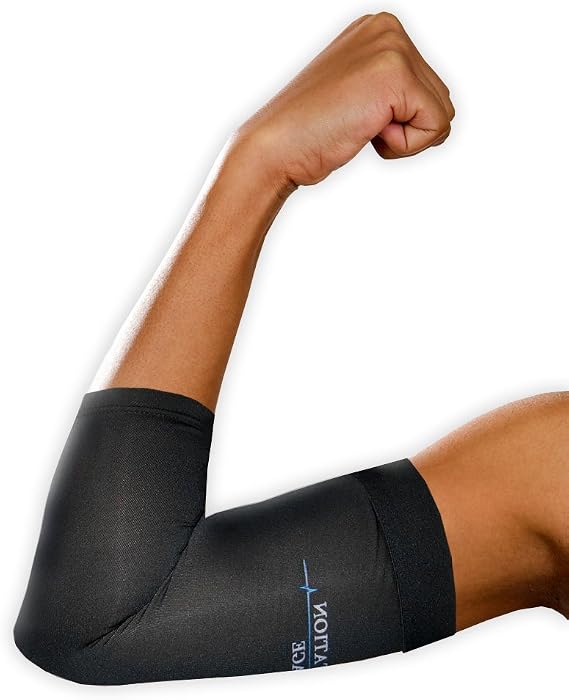 Rehabilitation Advantage Copper Infused Elbow Compression Single Sleeve