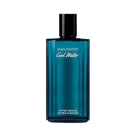 Davidoff Cool Water Aftershave Splash for Men With Notes of Coriander, Mint, Lavender & Amber