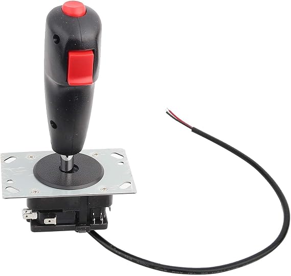 TOPINCN 8 Way Flight Joystick with Top Fire Button, Game Controller Kit for Simulation
