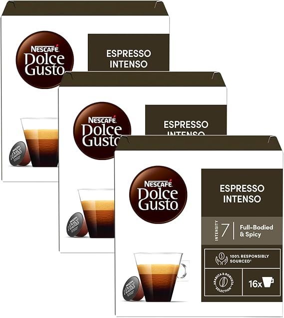 Nescafe Dolce Gusto Espresso Intenso 48 Capsule 112 Gr x 3
