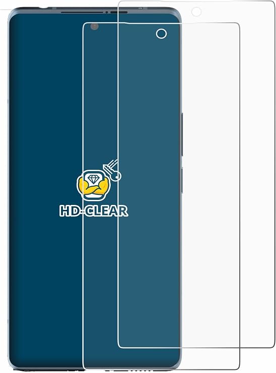 brotect Screen Protector Compatible with HTC U24 Pro (2 Pack) - HD-Clear Protection Film