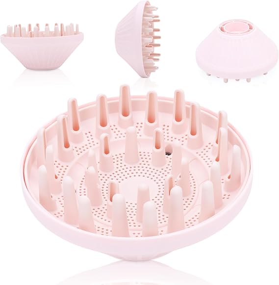 360° Rotating Diffuser Attachment Nozzle Compatible With Laifen SE Lite Styling Tool, Hair Smoothing Dryer Blower Accessories for Laifen SE Lite, Pink