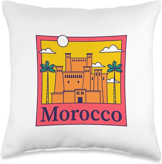 Morocco Throw Pillow
