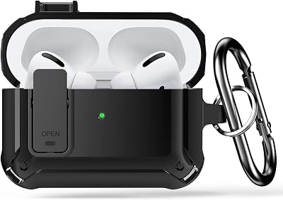 Lopnord Case for Airpod Pro, Compatible with Airpods Pro 2nd Generation1st Generation, Shockproof Cover for iPods Pro 2 Case, Men Women