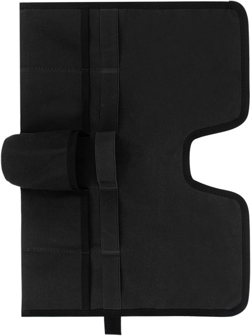 Bartender Kit Bag, Canvas Folding Cocktail Set With Travel Tools, Perfect For Camping, Parties And Outdoor Mixology (Black)