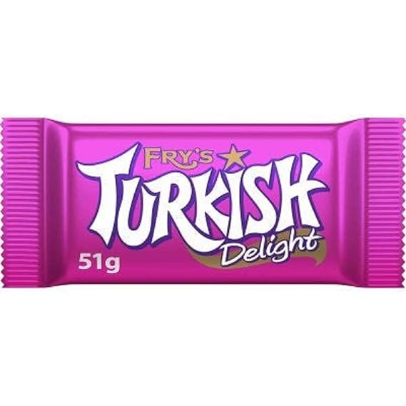 Fry's Turkish Delight Bar, 4 Pack