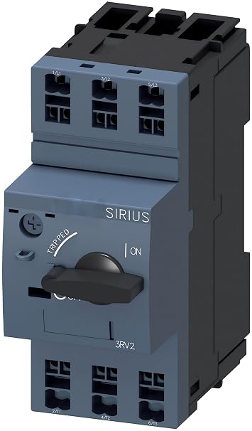 3RV2011-0EA20,Circuit Breaker,Structural Dimension S00,Used for Motor Protection,Cage Card Connection,Standard on/Off Capability,Original Packaging,Never Used,in Stock,Ship Now.